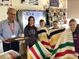 History of Blankets talk