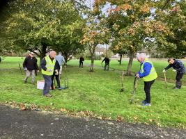 Newfield Estate Polio Planting 2023