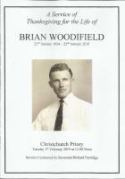 Remembering Brian Woodifield............