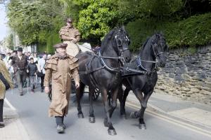 Setting off from the Brontë Birthplace in Thornton