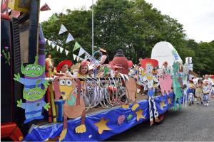 Collecting at Broxburn Gala Day 2019