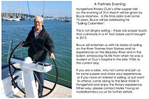 My Sailing Calamities