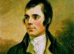 Auld Scotland's heart expands wi' joy, whene'er the day returns that gave, the world it's peasant boy, Immortal Rabbie Burns