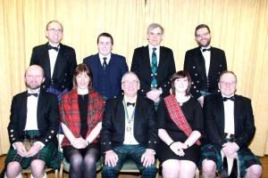 The Main Participants in the 2017 Burns Supper.