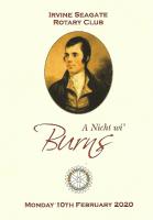 A Nicht wi Burns - 10/02/20