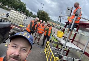 Bus Shelter Clean Ups