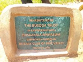 Brit Valley Rotary funded the Busaakala Namaswa Borehole to provide clean water