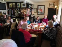 Lunch meeting at the Farmers Inn, Presteigne