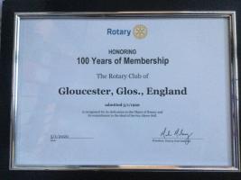 Centenary Citations