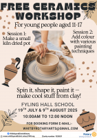 Free Ceramics Workshops 