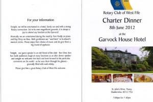 Charter Dinner 2012