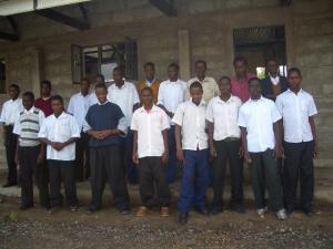 Pupils and Teachers at Hai Tec, Tanzania
