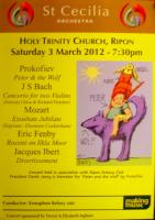 St Cecilia Concert - Holy Trinity Church - 3 March 2012