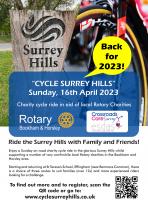 Cycle Surrey Hills flier