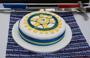 75th Birthday Cake