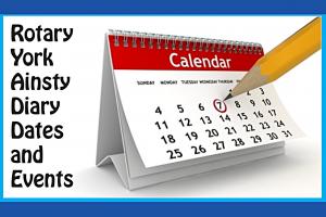 Rotary York Ainsty Calendar and Diary Dates
