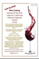 Call my bluff Wine tasting Raises over £1000 in one night