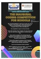 Coding Competition for Schools - Year 8