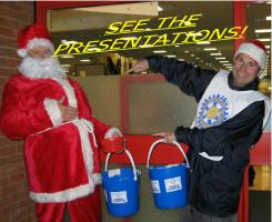 Santa has been making significant donations!