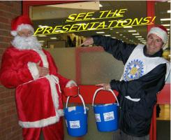 Santa has been making significant donations!