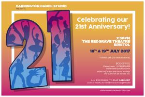 Carrington Dance Studio Presents 21 Redgrave Theatre