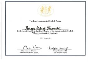Certificate of Merit