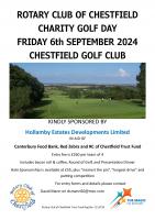 Charity Golf Day 6th September 2024