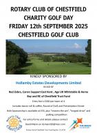 Charity Golf Day 12th September 2025