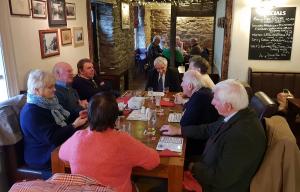 Lunch meeting at the Farmers Inn