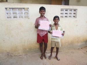 Sponsorship of Chennai Pupils