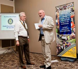 Charity Cheque Presentation