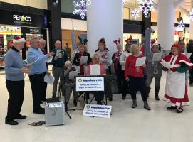 Rotary Choir in the Grand Arcade