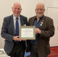 Speaker D G Steve Rose Host John Lipscombe