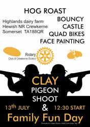Clay Shoot Fun Day Poster