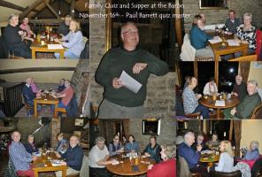 Family Quiz for charity at the Baron in Bucknell