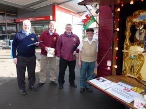 Members outside the venue for this years Stroke Awareness Day