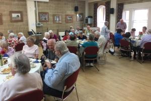 One of our Senior Guests' parties
