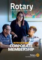 Rotary Corporate Membership