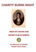 Charity Burns Supper 2018