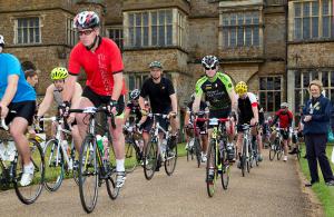 ....at the Broughton Castle Cycling Festival