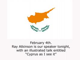 Cyprus flag.