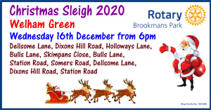 Santa Returns to Welham Green