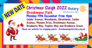 New Date for Santa's visit to Brookmans Park