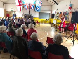 The Memphis Bells entertain the Senior Citizens