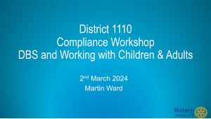 DBS Seminar Cover picture 
