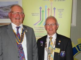 Visit of District Governor Lindsay Craig