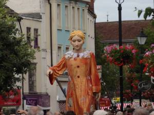 Lady Godiva visits Rugby