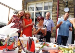 Social and fund raising BBQ at Jans