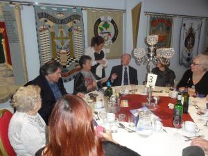 70-year Celebration of Clubs Charter - Lunch in the Masonic Hall Upminster