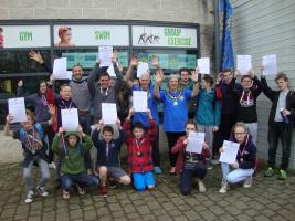 Thame Swimming Club teams - F, G, H and I